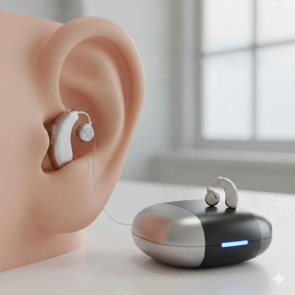 Invisible & Rechargeable Hearing Aids